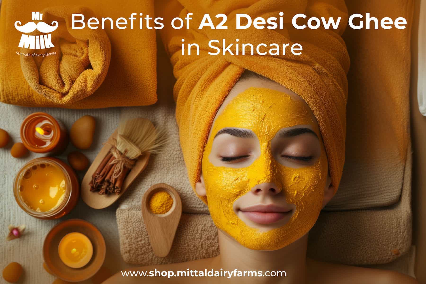 Nourish Your Skin Naturally | Exploring the Benefits of A2 Desi Cow Ghee in Skincare