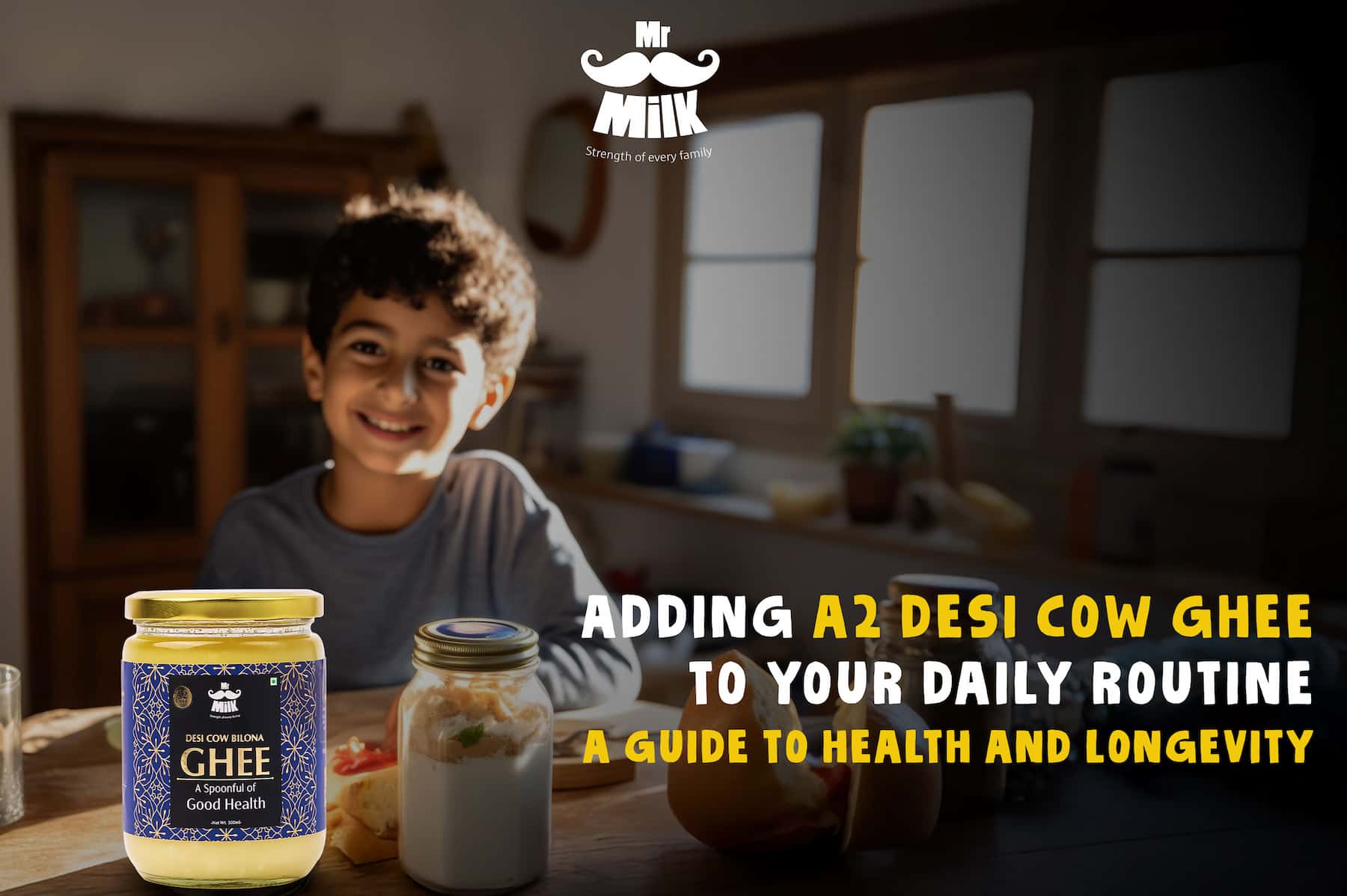 Adding A2 Desi Cow Ghee to Your Daily Routine: A Guide to Health and Longevity