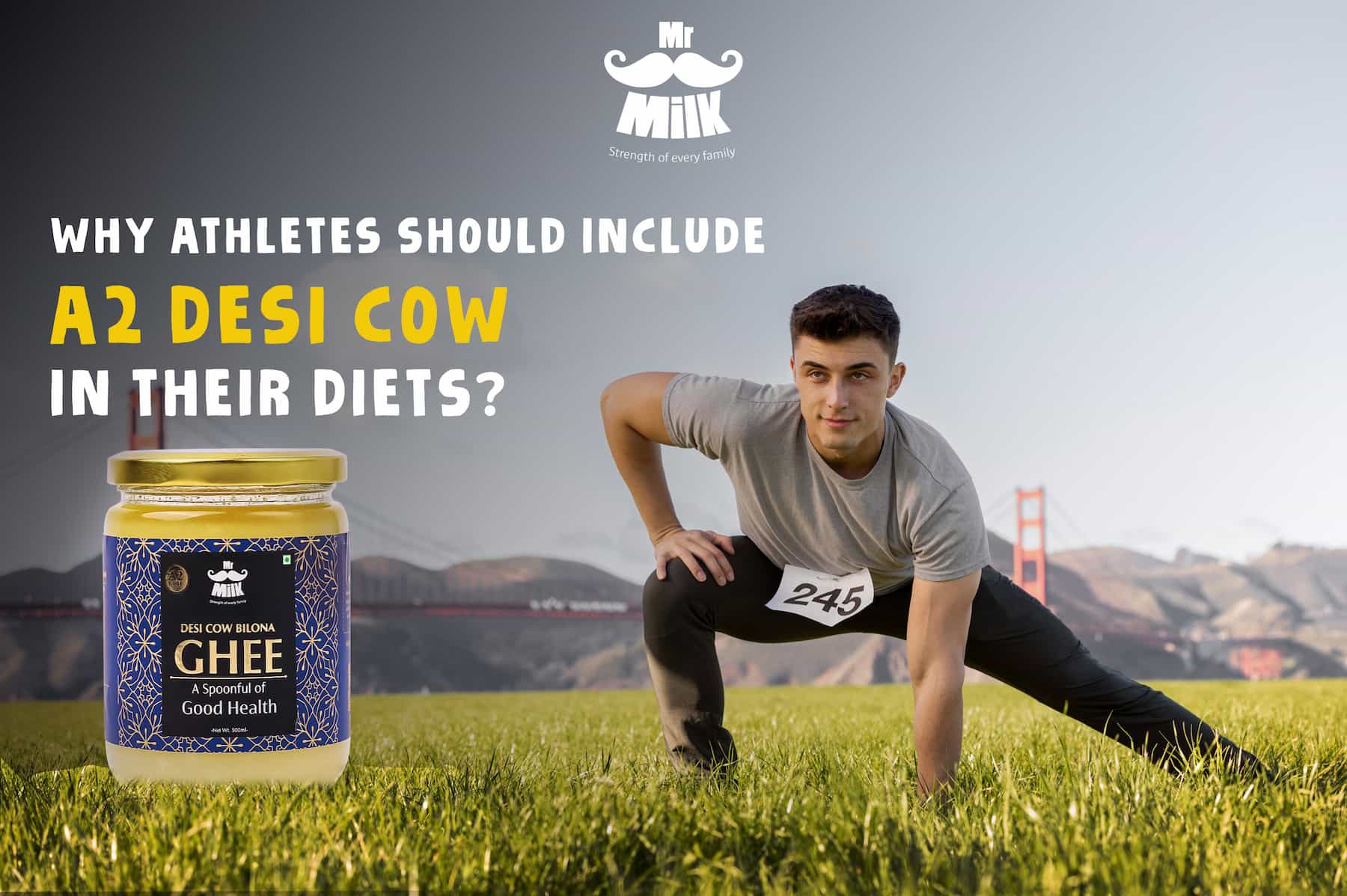 Why Athletes Should Include A2 Desi Cow Ghee in Their Diets?