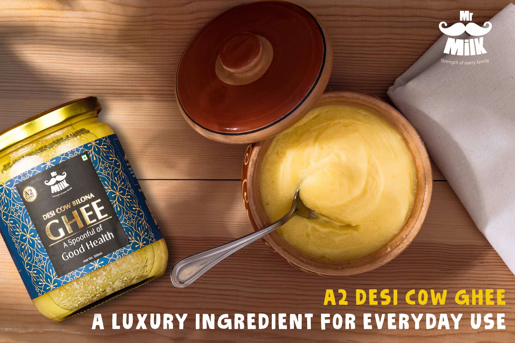 A2 Desi Cow Ghee: A Luxury Ingredient for Everyday Use