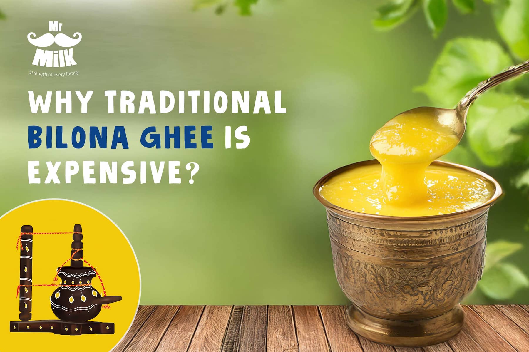 Why Traditional Bilona Ghee is Expensive?