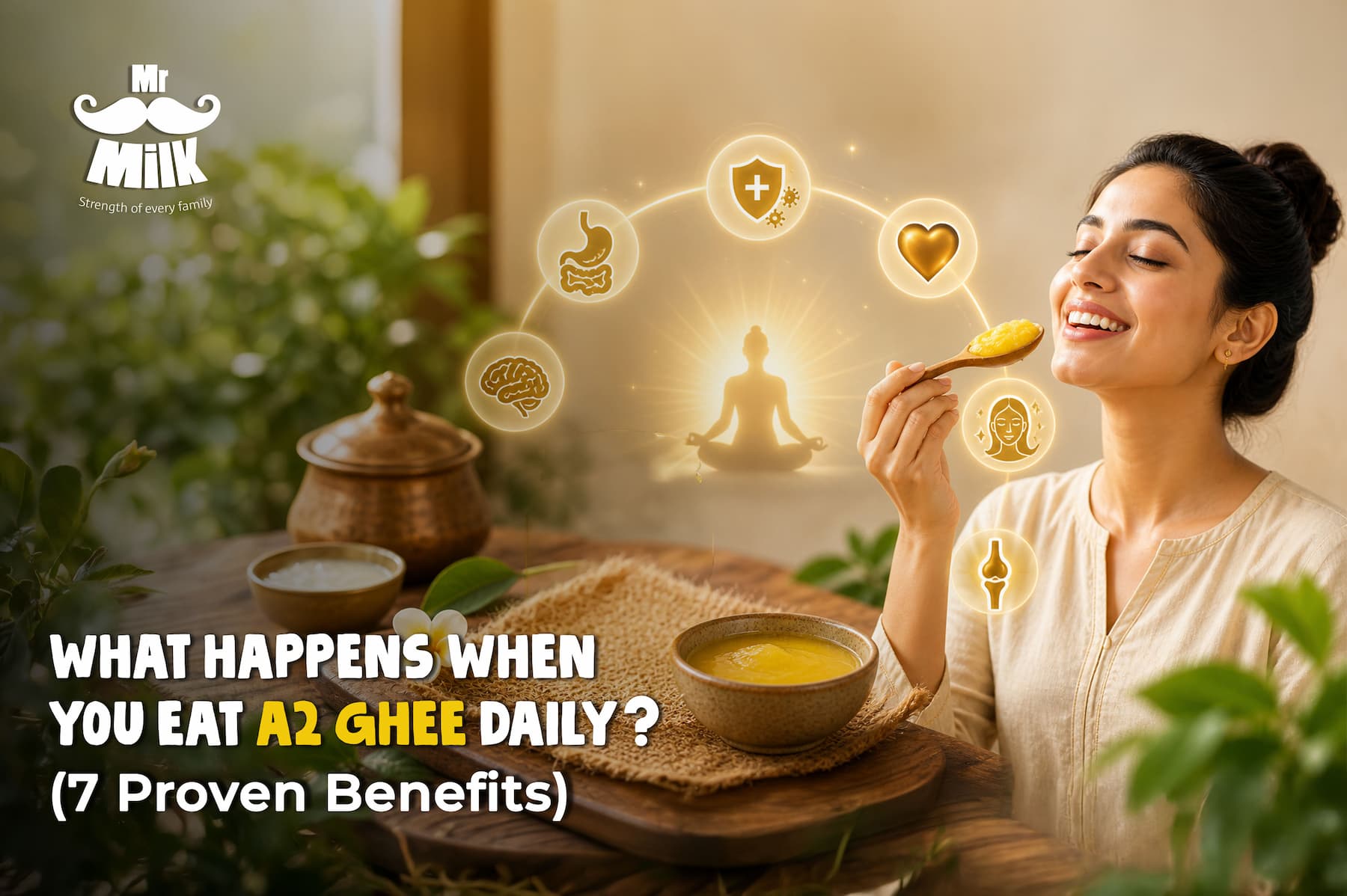 What Happens When You Eat A2 Ghee Daily? (7 Proven Benefits)